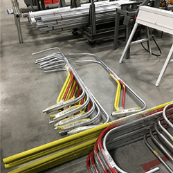 A Group prefab assemblies of COnduit that can be provided by the AECInspire MAP Network.