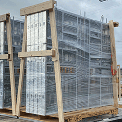 An example of prefabbed Head wall and other framed units that can be provided by the AECInspire MAP Network.