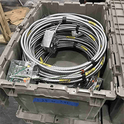 A single prefab assembly of IN-Wall kitting that can be provided by the AECInspire MAP Network.