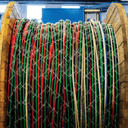 A single prefab assembly of a multi-wire pull that can be provided by the AECInspire MAP Network.